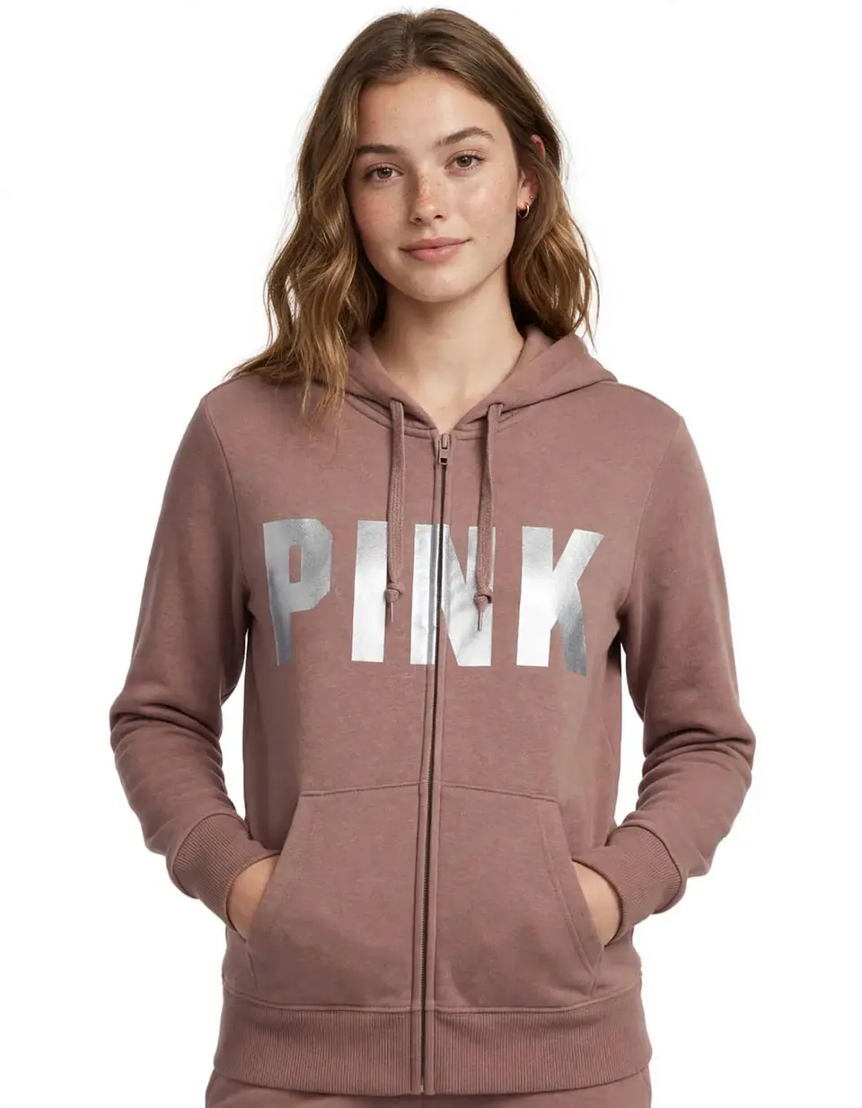 Chaqueta con Cierre PINK 1