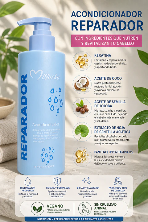 Acondicionador Reparador MiSucka 