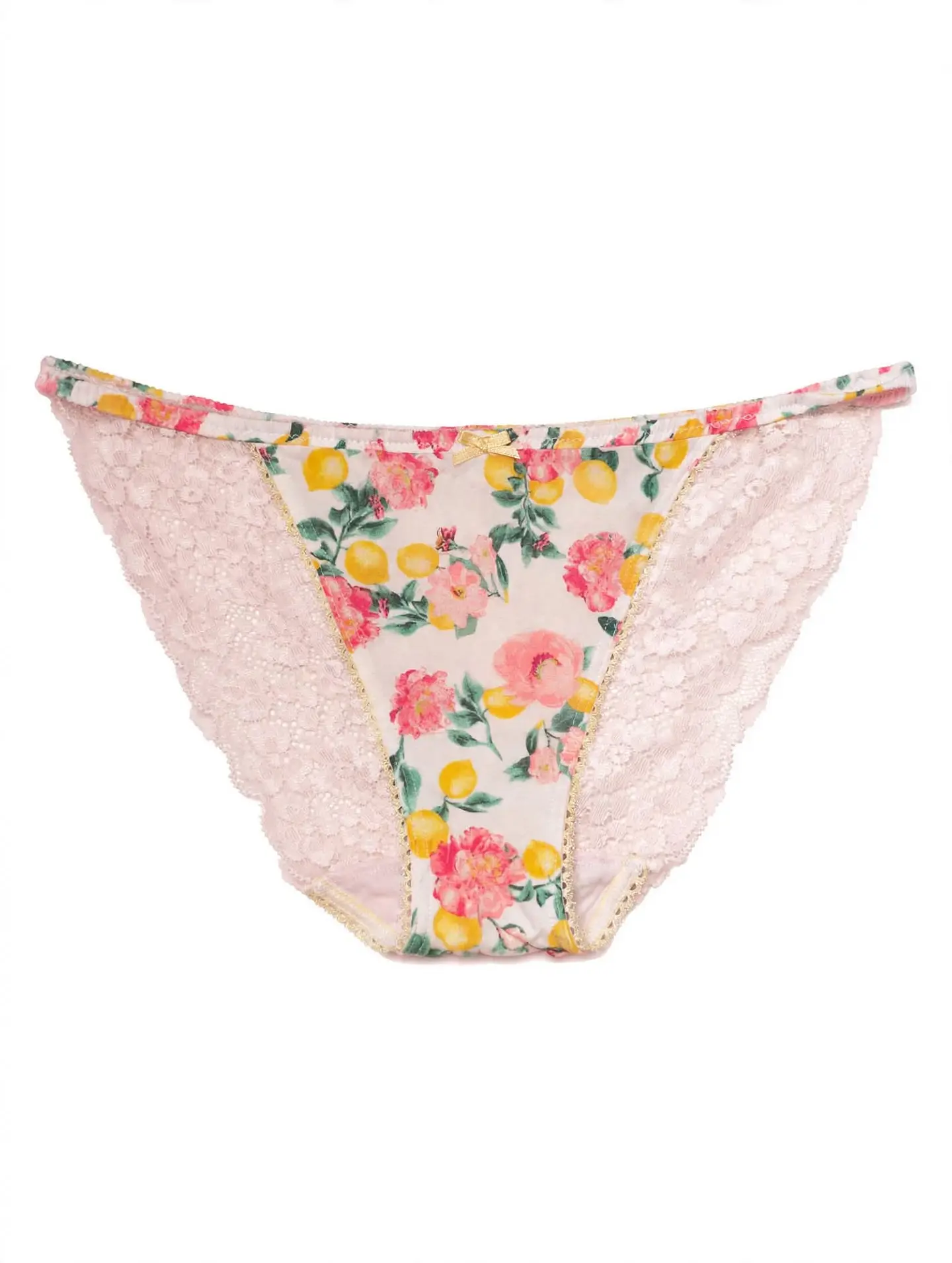 Panty Bikini Estampado Floral con Encaje — Victoria's Secret 1