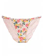 Panty Bikini Estampado Floral con Encaje — Victoria's Secret - Miniatura 1