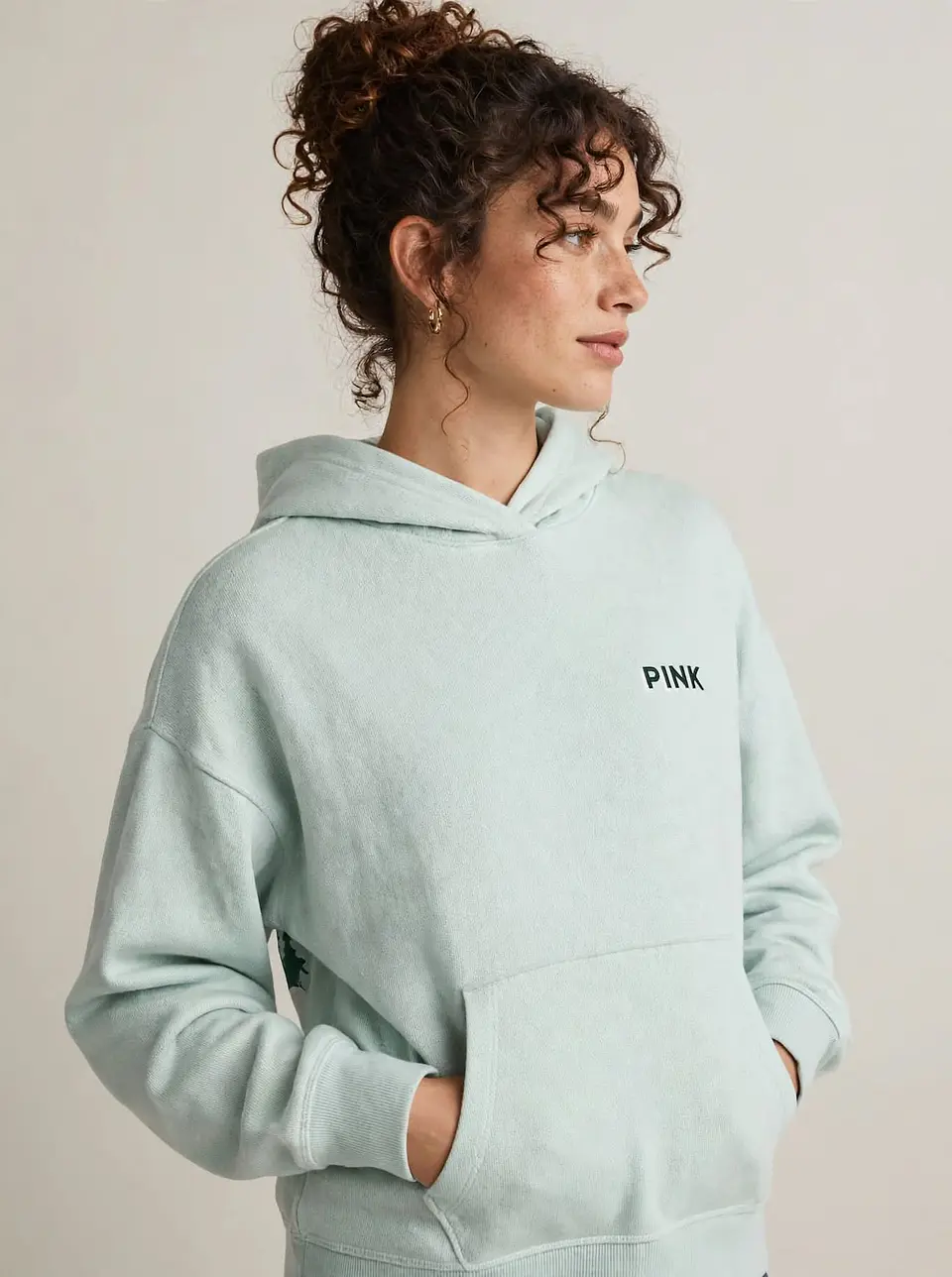 Polerón Oversized PINK SKI ASPEN Edition - Verde Menta Pastel 3
