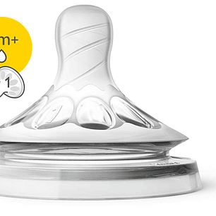 Philips Avent Tetina Natural Recém Nascido Silicone 1 gota +0 meses