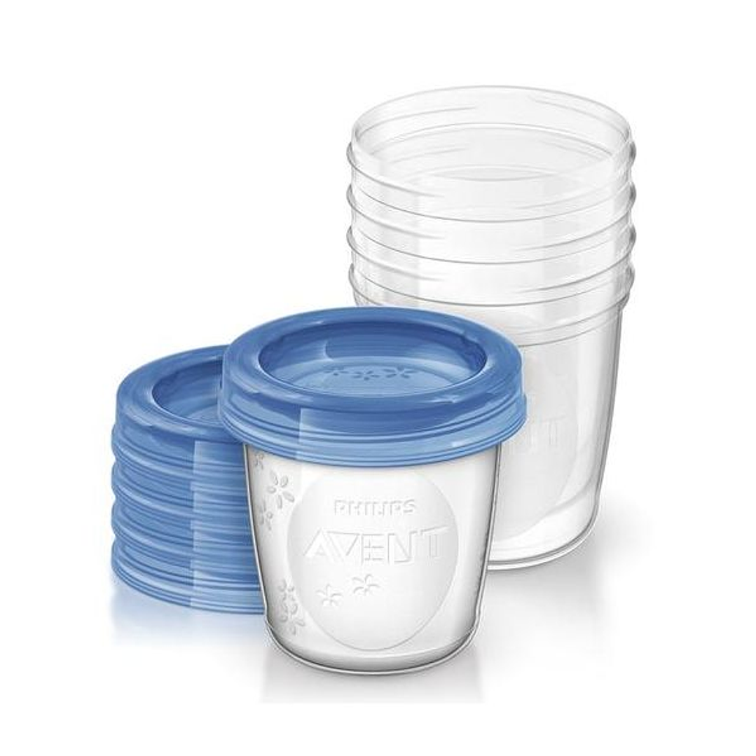 Philips Avent Conjunto de Copos 180 mL 5 copos + 5 tampas 1