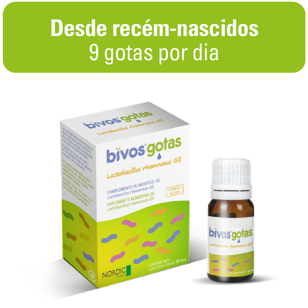 Bivos Gotas Probiótico Solução Oral - 8 ml 1