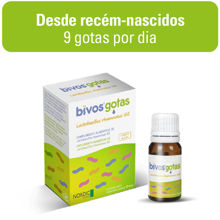Bivos Gotas Probiótico Solução Oral - 8 ml 1