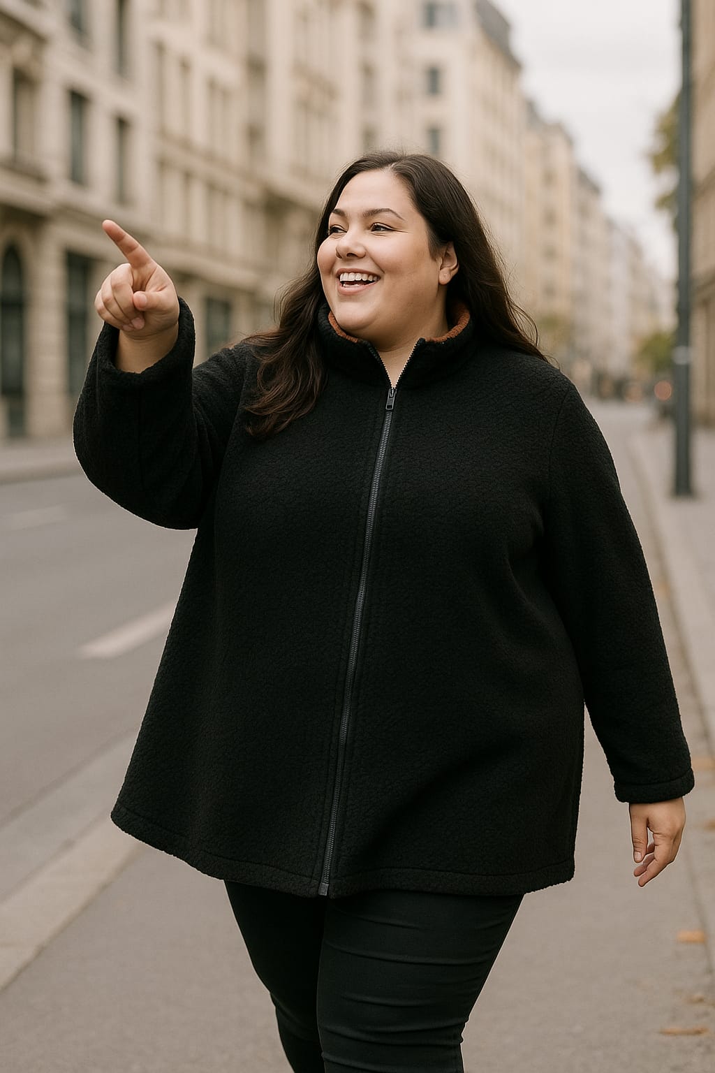 CAMPERA SHERPA PLUS SIZE 3