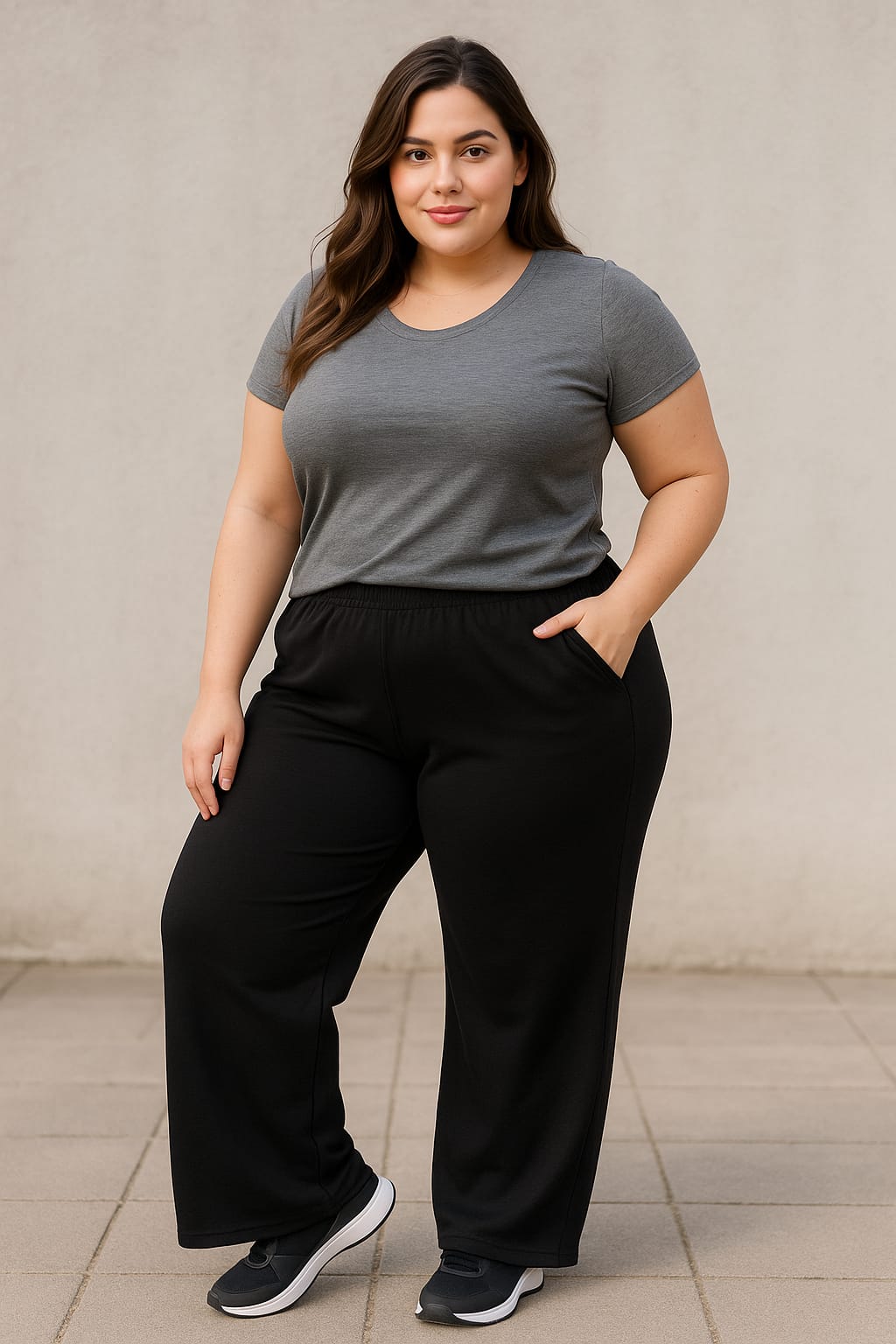 PANTALÓN JOGGING RECTO OVERSIZE 1