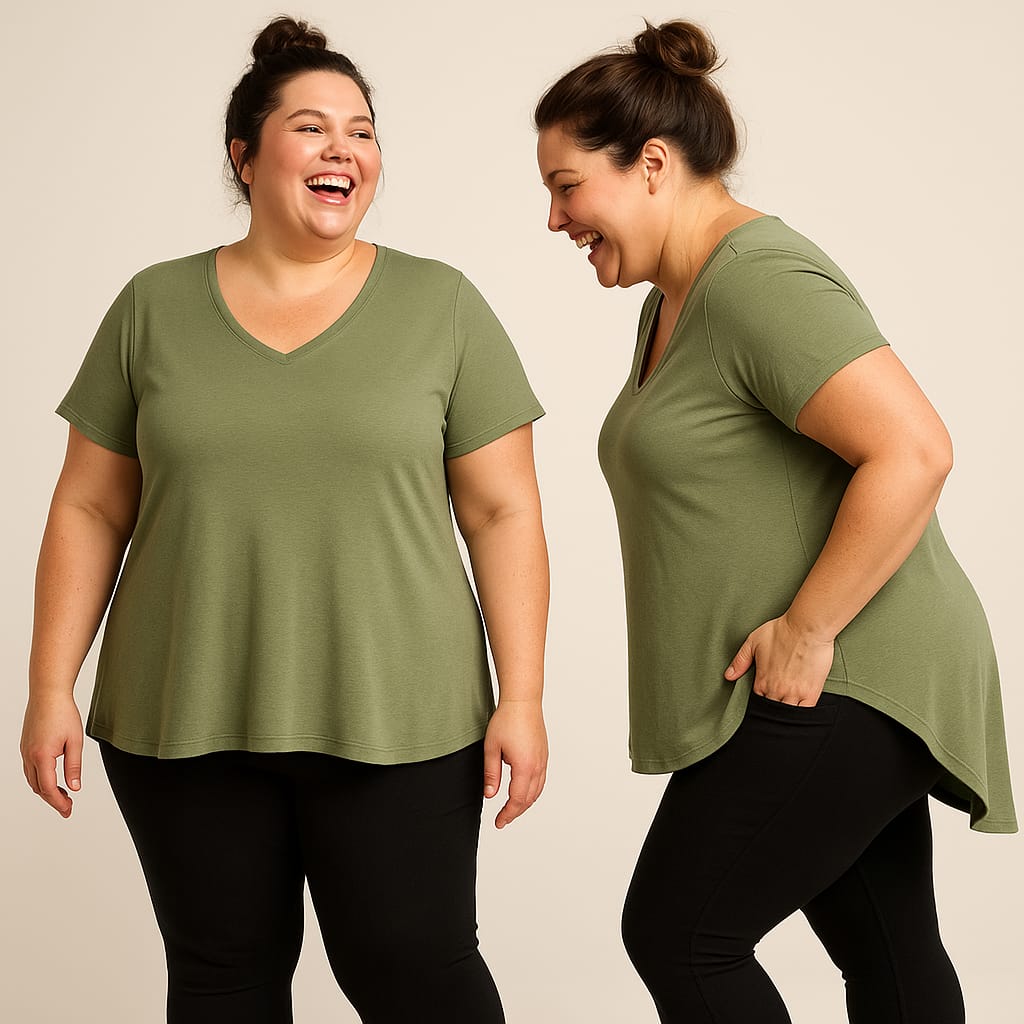 REMERA T-SHIRT MANGA CORTA ALGODÓN NATURAL 1