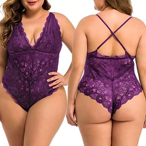 BODY DE ENCAJE CON LYCRA 4