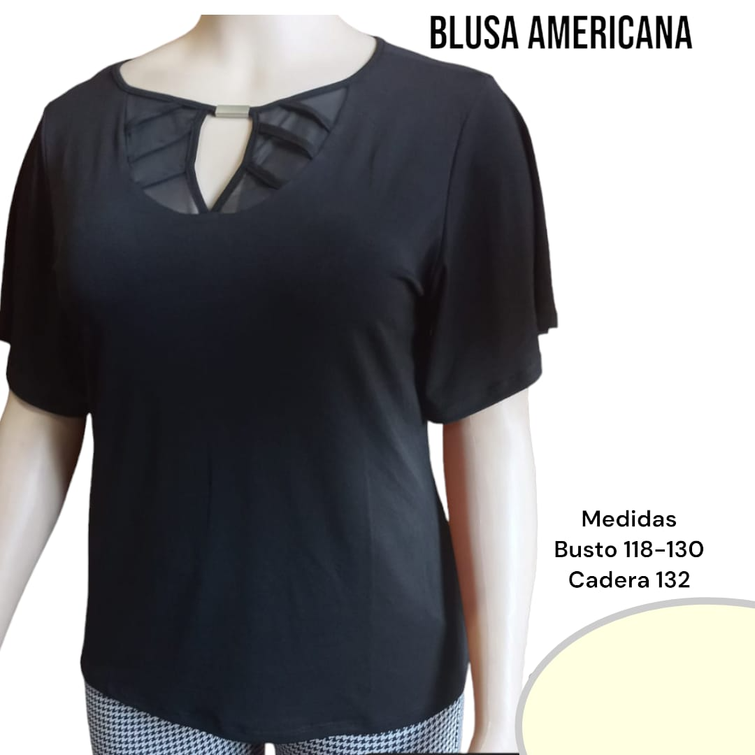 BLUSA AMERICANA CALIDAD SUPERIOR 2