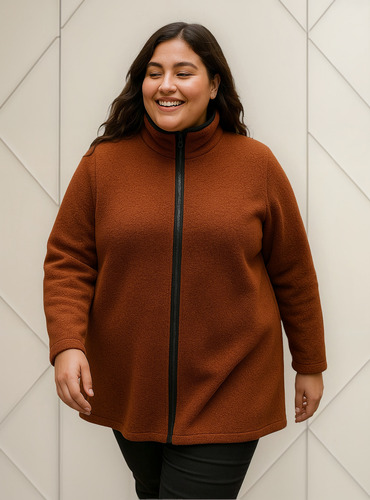 Camperas Er Sherpa Talle Grande,especiales Reales. Plus Size 1