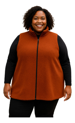 Chalecos Er Plus Size. Talles Reales. Corderito. 1