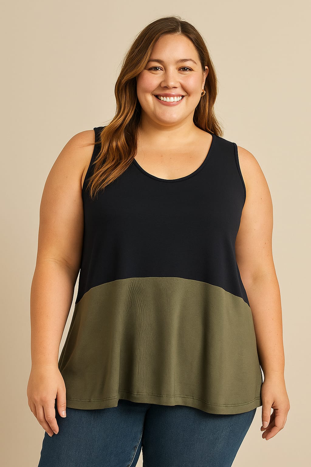 MUSCULOSA PLUS SIZE COMBINADA 2XL 1