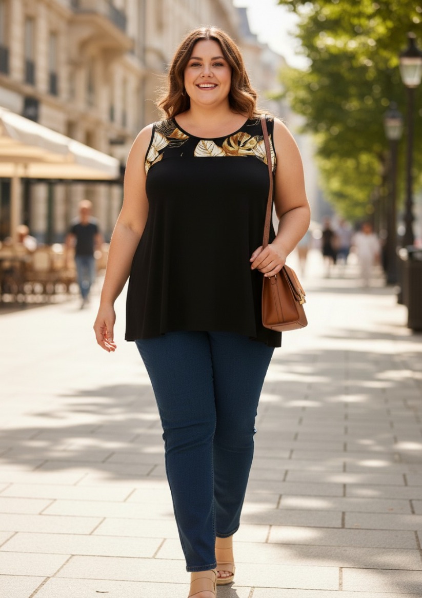 MUSCULOSA DE ALGODÓN COMBINADA 4XL  2