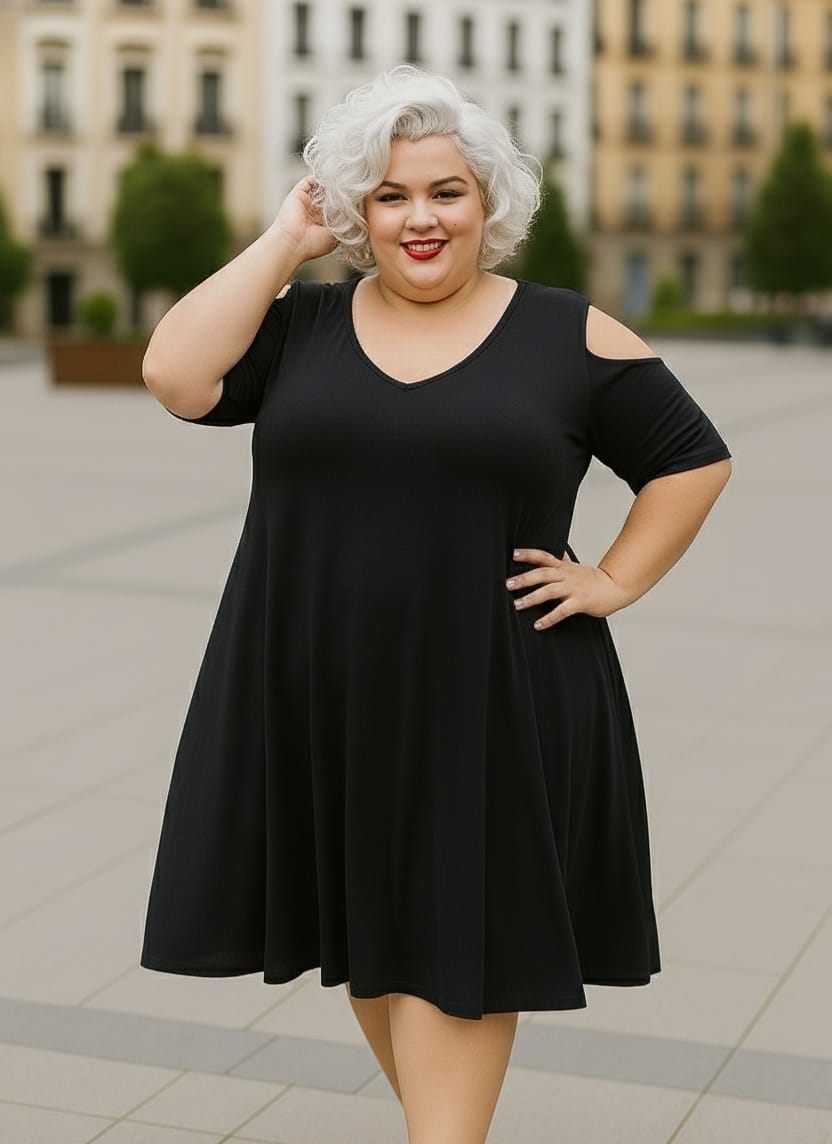 VESTIDO HOMBRO DESCUBIERTO 4