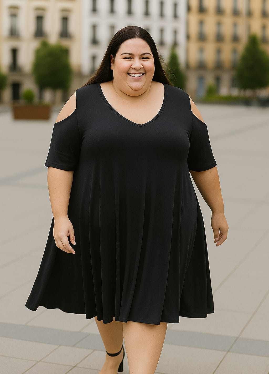 VESTIDO HOMBRO DESCUBIERTO 5