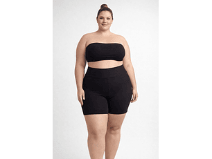 Calza Short Mujer Talles Grandes Tiro Alto 2xl Al 4xl