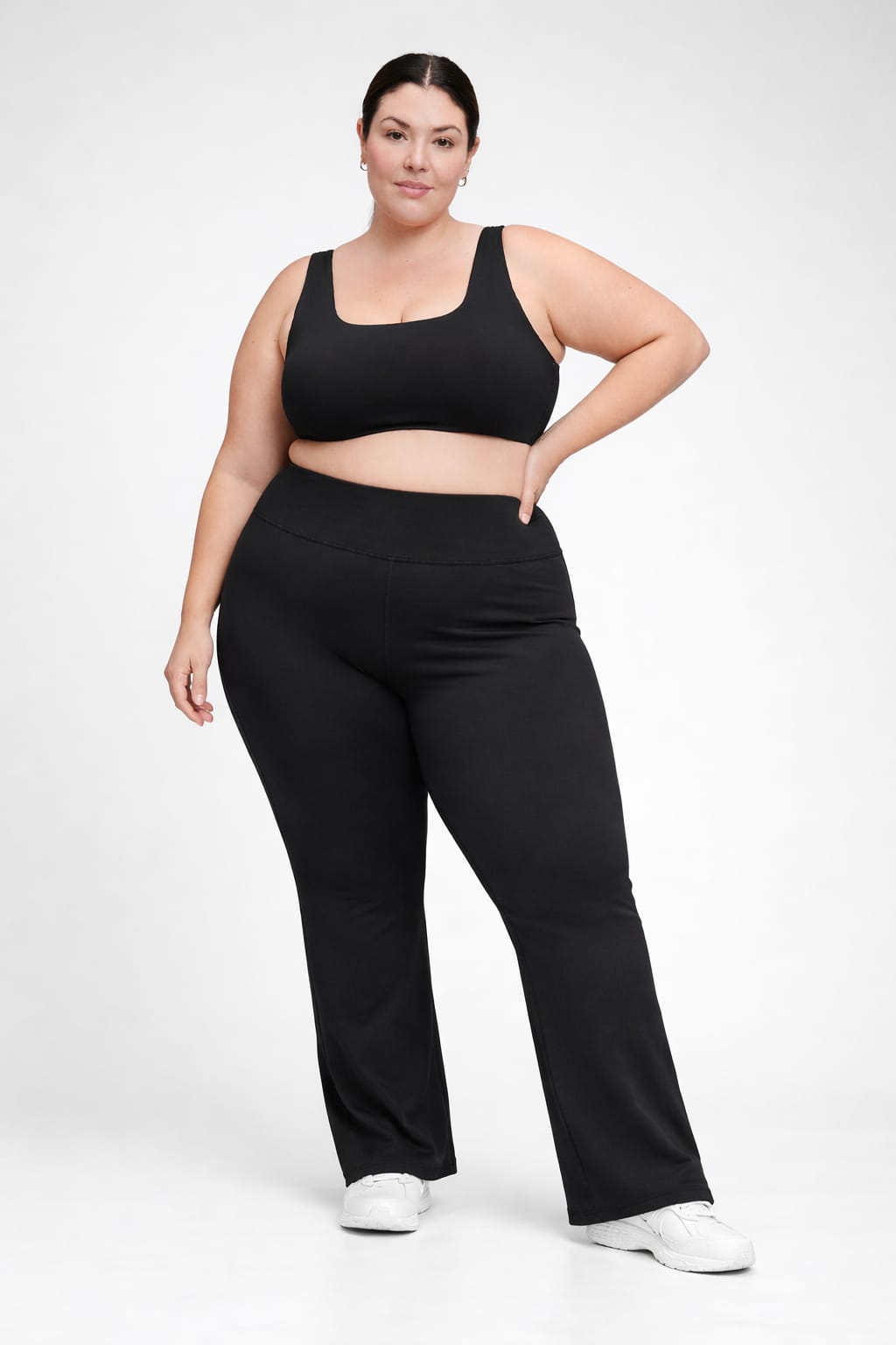 Calza Recta Talles Grandes Mujer Tiro Alto 2xl Al 4xl 1