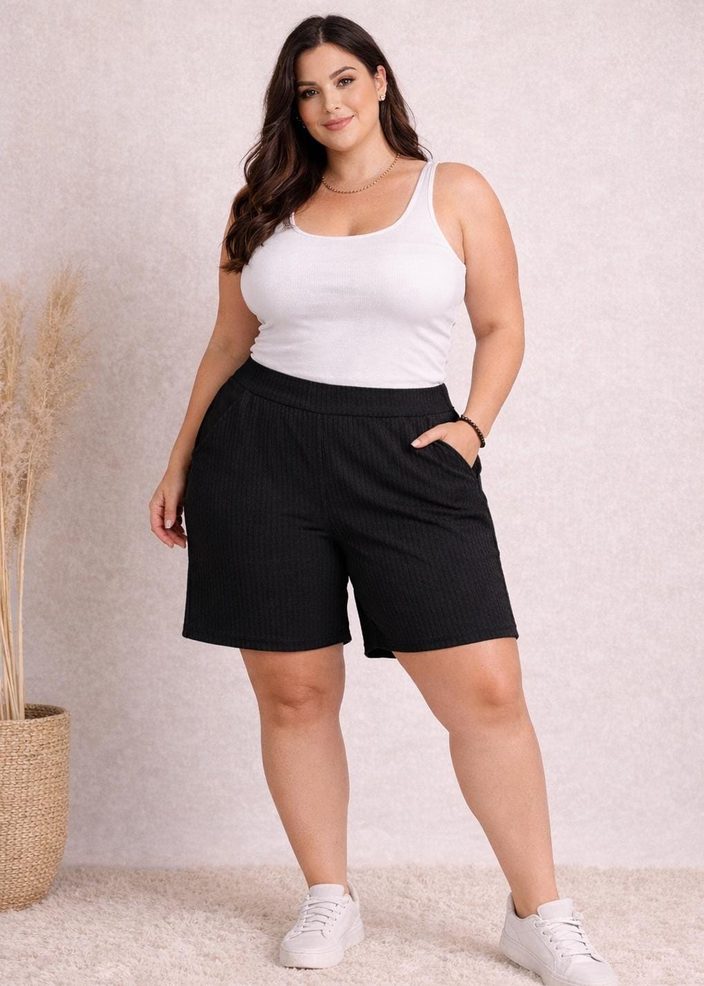 Short de Morley Mujer Talle Especial 2XL Con Bolsillos 1