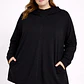 Campera Fina de Viscolycra en Talles Especiales (3XL - 4XL) - Miniatura 1