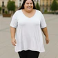 REMERA ALGOÓN NATURAL BLANCA TALLES REALES - Miniatura 5