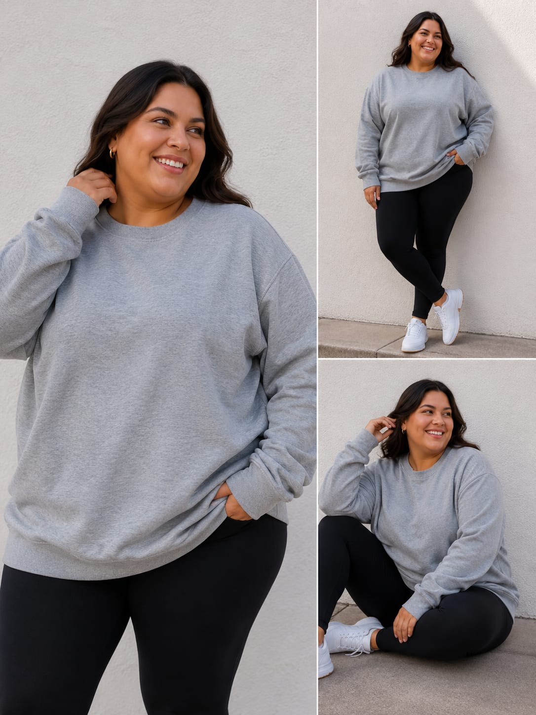 BUZO DEPORTIVO PLUS SIZE UNISEX CON BOLSILLOS 1