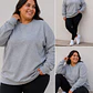 BUZO DEPORTIVO PLUS SIZE UNISEX CON BOLSILLOS - Miniatura 1