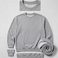 BUZO DEPORTIVO PLUS SIZE UNISEX CON BOLSILLOS - Miniatura 2