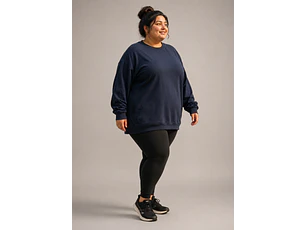 Buzo Deportivo Unisex Talles Grandes Con Bolsillos Oversize