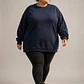 Buzo Deportivo Unisex Talles Grandes Con Bolsillos Oversize - Miniatura 2
