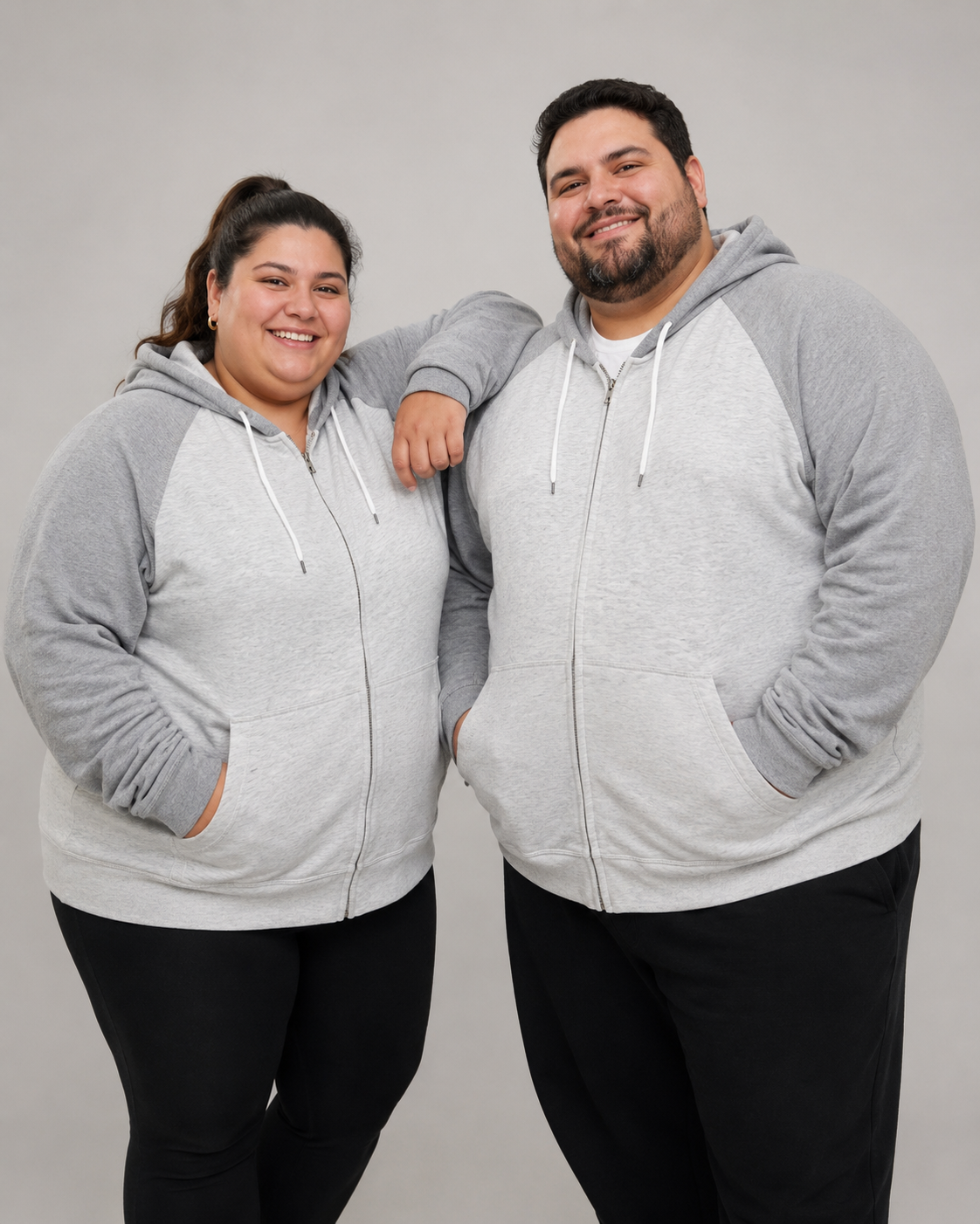 Campera deportiva UNISEX PLUS SIZE 1