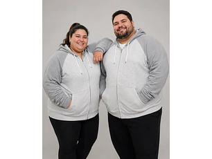 Campera deportiva UNISEX PLUS SIZE