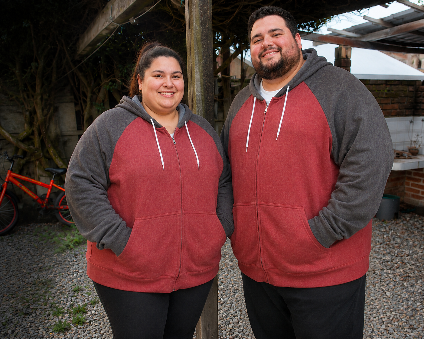 Campera deportiva UNISEX PLUS SIZE 2
