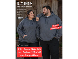 CANGURO ABRIGADO PREMIUM UNISEX 