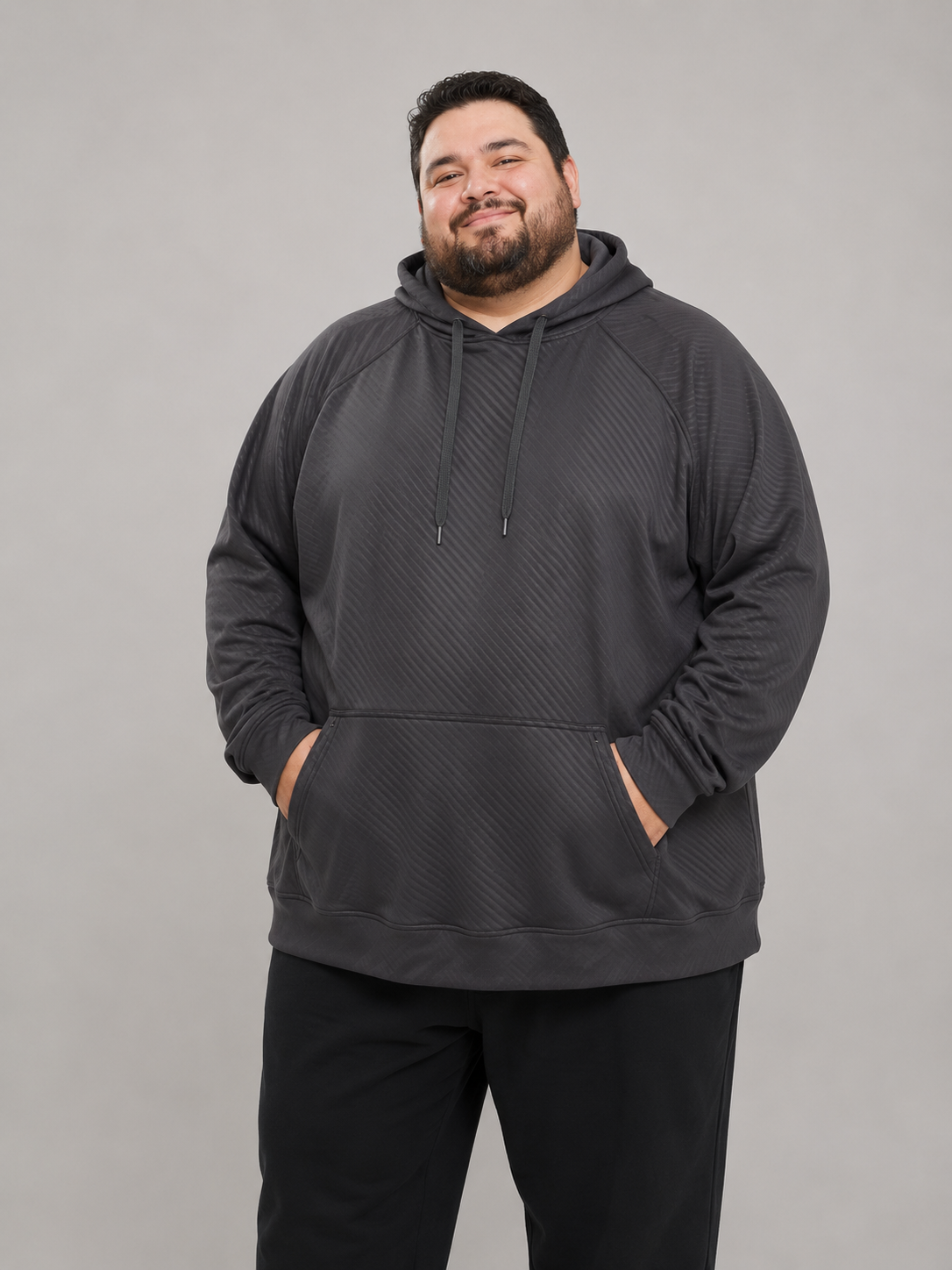 BUZO CANGURO PLUS SIZE UNISEX 2