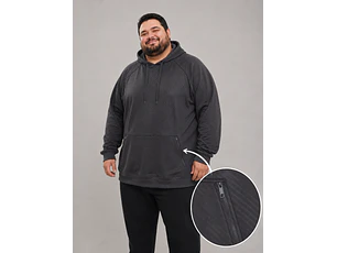 BUZO CANGURO PLUS SIZE UNISEX
