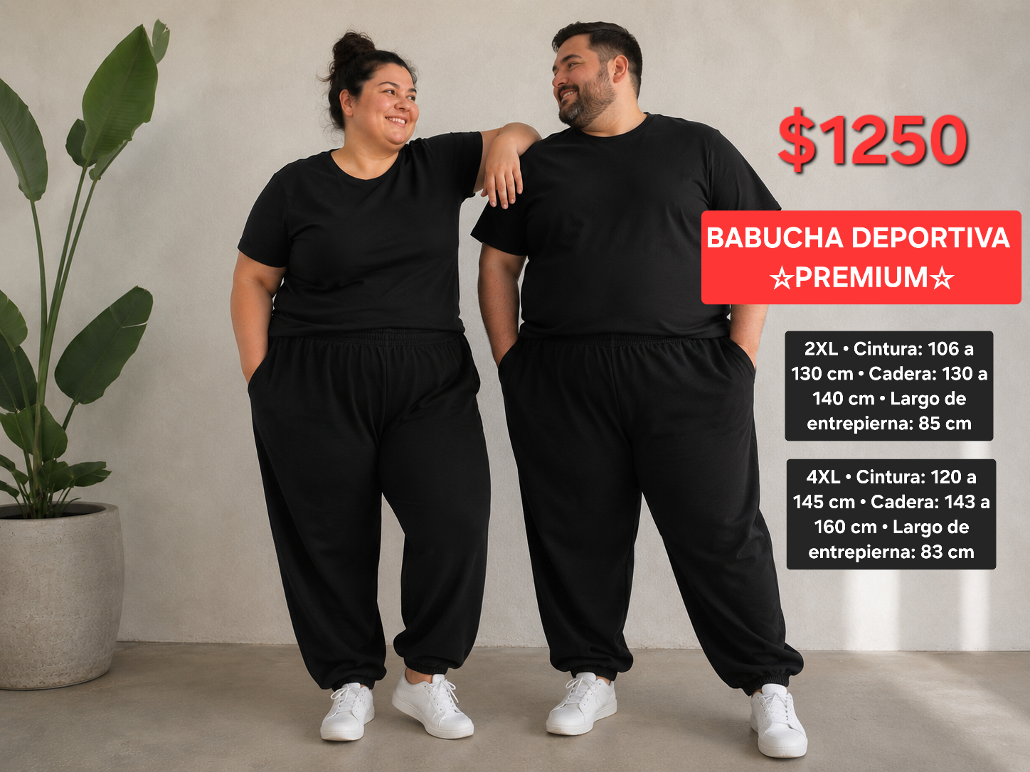 PANTALON DEPORTIVO UNISEX BABUCHA 4