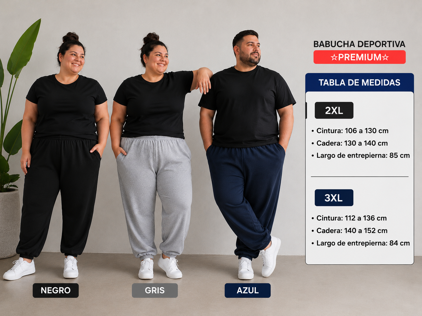 PANTALON DEPORTIVO UNISEX BABUCHA 2