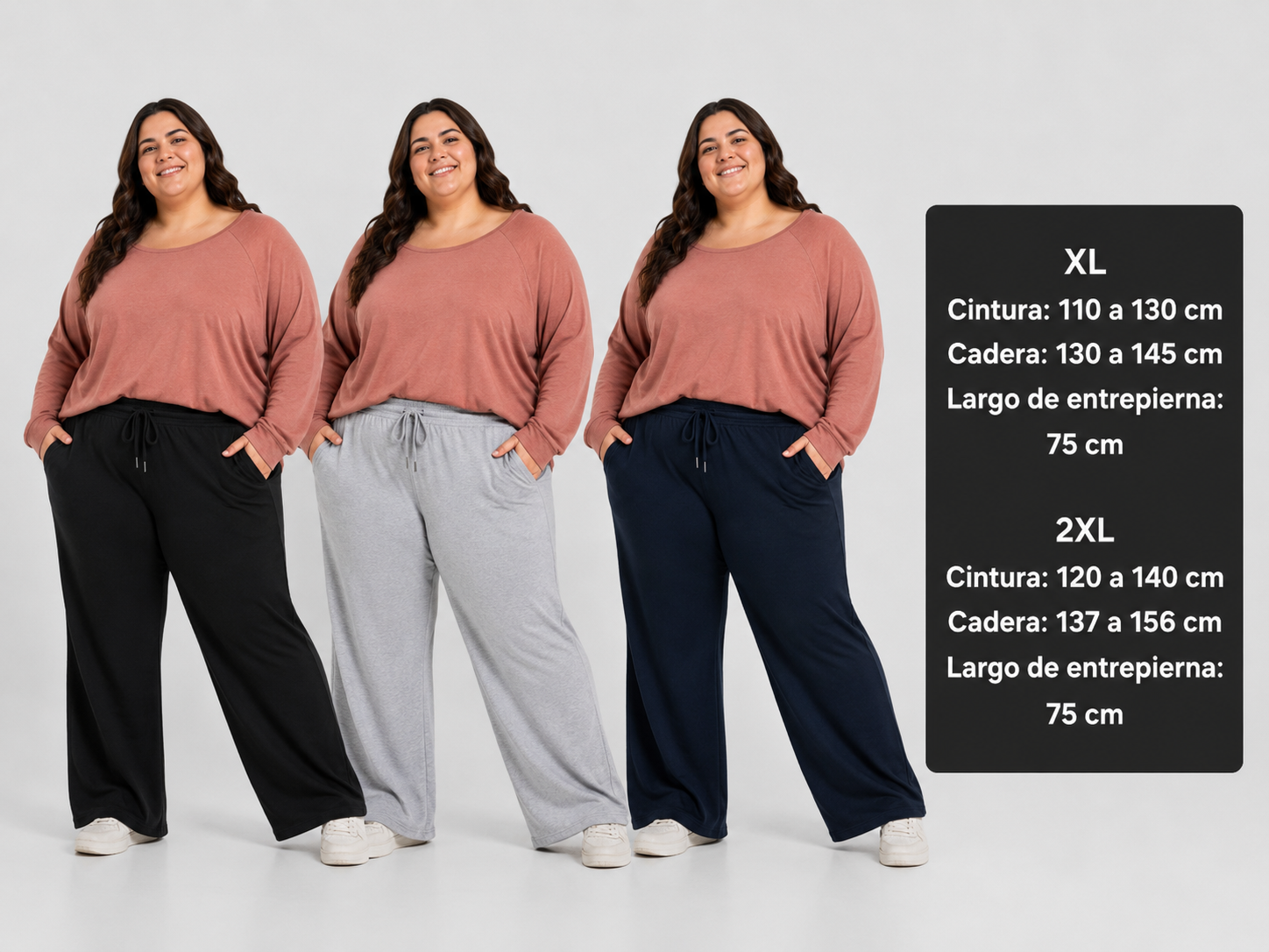 PANTALON DEPORTIVO RECTO CON FELPA 2