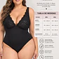 BODY DE ENCAJE Y LYCRA COLA-LESS - Miniatura 1