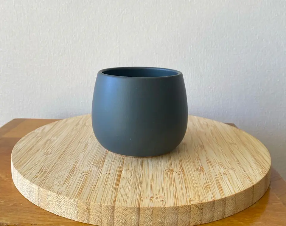 Macetero cerámica copa 3