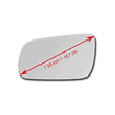 Luna Para Espejo Retrovisor Volkswagen Golf 1999-2005