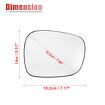 Luna Para Espejo Retrovisor Bmw X3 Modelo F25 2009-2014