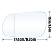 Luna Para Espejo Retrovisor Skoda Octavia 2001-2008