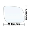 Luna Para Espejo Retrovisor Volkswagen Passat 1996-2003