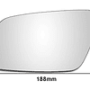 Luna Para Espejo Retrovisor Audi A6 1997- 2005 5