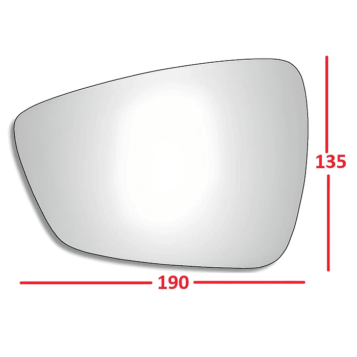 Luna Para Espejo Retrovisor Ford Escape 2020-2023 5