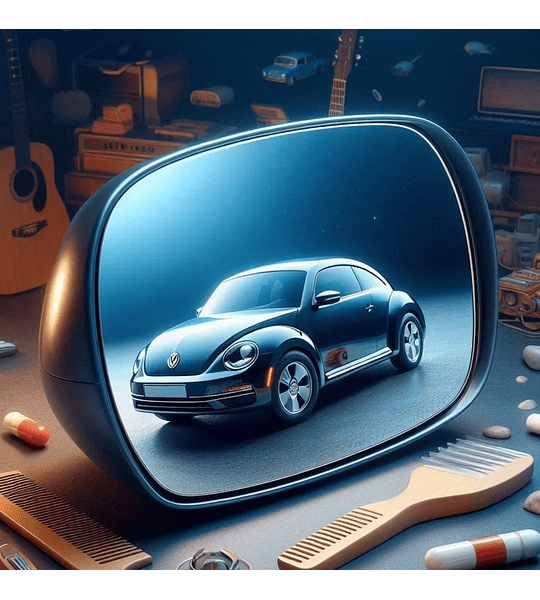 Luna Para Espejo Retrovisor Volkswagen Beetle 2012-2018