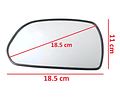 Luna Para Espejo Retrovisor Hyundai Elantra 2000-2006