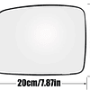 Luna Para Espejo Retrovisor Land Rover Freelander 2006-2010 5